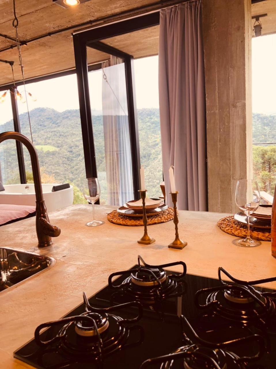Cabana Efatah - Pousada Colina Dos Ventos Urubici Ngoại thất bức ảnh